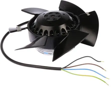 Produktfoto 1 von ebm-papst A2E170 Axiallüfter, Kugel, 230V ac / 53 W 230 mA, 565 m³/h IP44 170 mm 63mm 63 mm