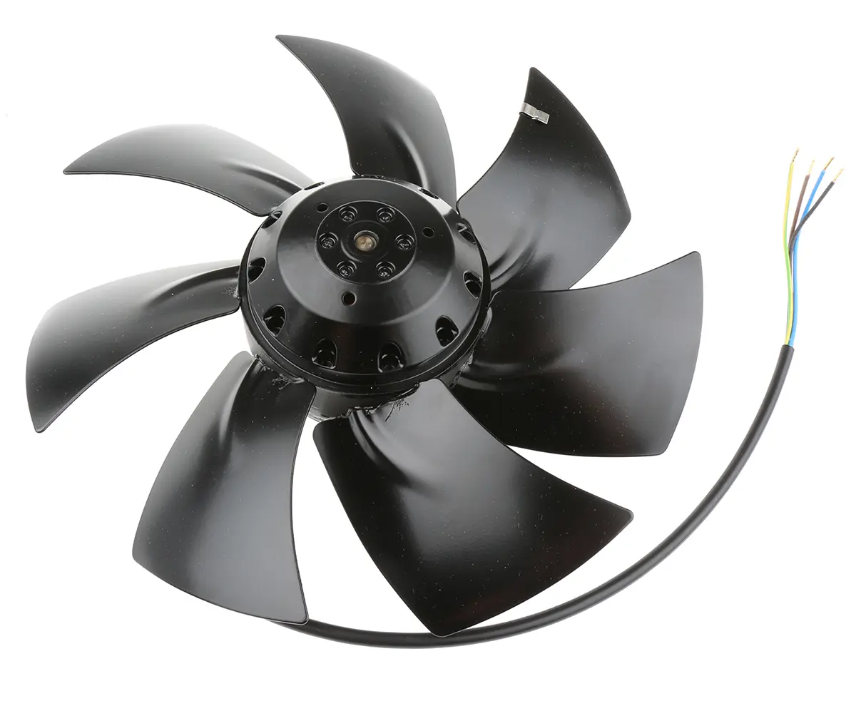 Produktfoto 1 von ebm-papst S Axiallüfter, Kugel, 230V ac / 150 W 660 mA, 2600 U/min IP44 251 mm 72mm 72 mm