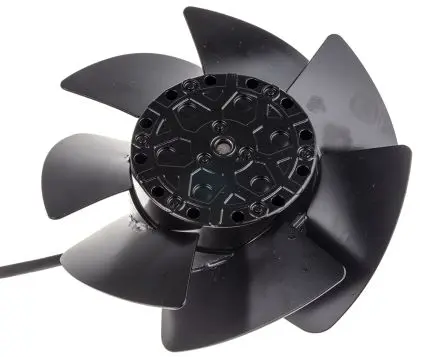 Produktfoto 1 von ebm-papst A2S130 Axiallüfter, Kugel, 230V ac / 50 W 300 mA, 390 m³/h IP44 138 mm 56.9mm 56.9 mm