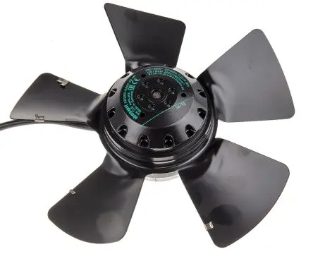 Produktfoto 1 von ebm-papst A Axiallüfter, Kugel, 400V ac / 110 W 0.22 A, 2650 U/min, 1720 m³/h IP44 250 mm 83mm 83 mm