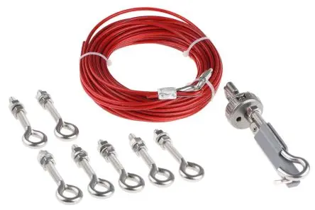 Produktfoto 1 von IDEM Stahlseil L. 15 m Durchm. 4 mm