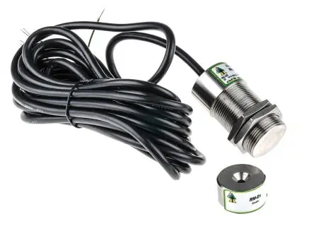 Produktfoto 1 von IDEM RM-Ex Magnetisch 5-m-Kabel Berührungsloser Sicherheitsschalter 24V dc aus Edelstahl 316, Schließer (NO), Magnetisch