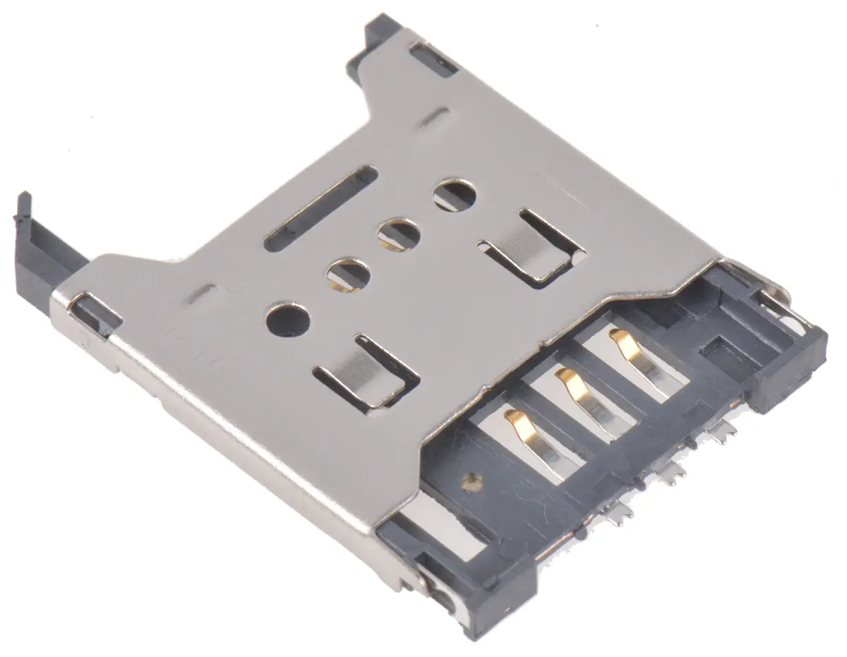 Produktfoto 1 von Würth Elektronik 6930 miniSIM Speicherkarten-Steckverbinder Buchse, 6-polig / 2-reihig, Raster 2.54mm