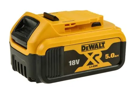Produktfoto 1 von DeWALT Aufladbarer Li-Ion-Akku Werkzeug-Ersatzakku, 18V / 5 Ah 18 V-XR Li-Ion-DEWALT-Werkzeuge