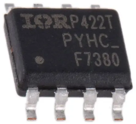 Produktfoto 1 von Infineon Isoliert HEXFET Typ N-Kanal 2, Oberfläche MOSFET 80 V Erweiterung / 3.6 A 2 W, 8-Pin SOIC