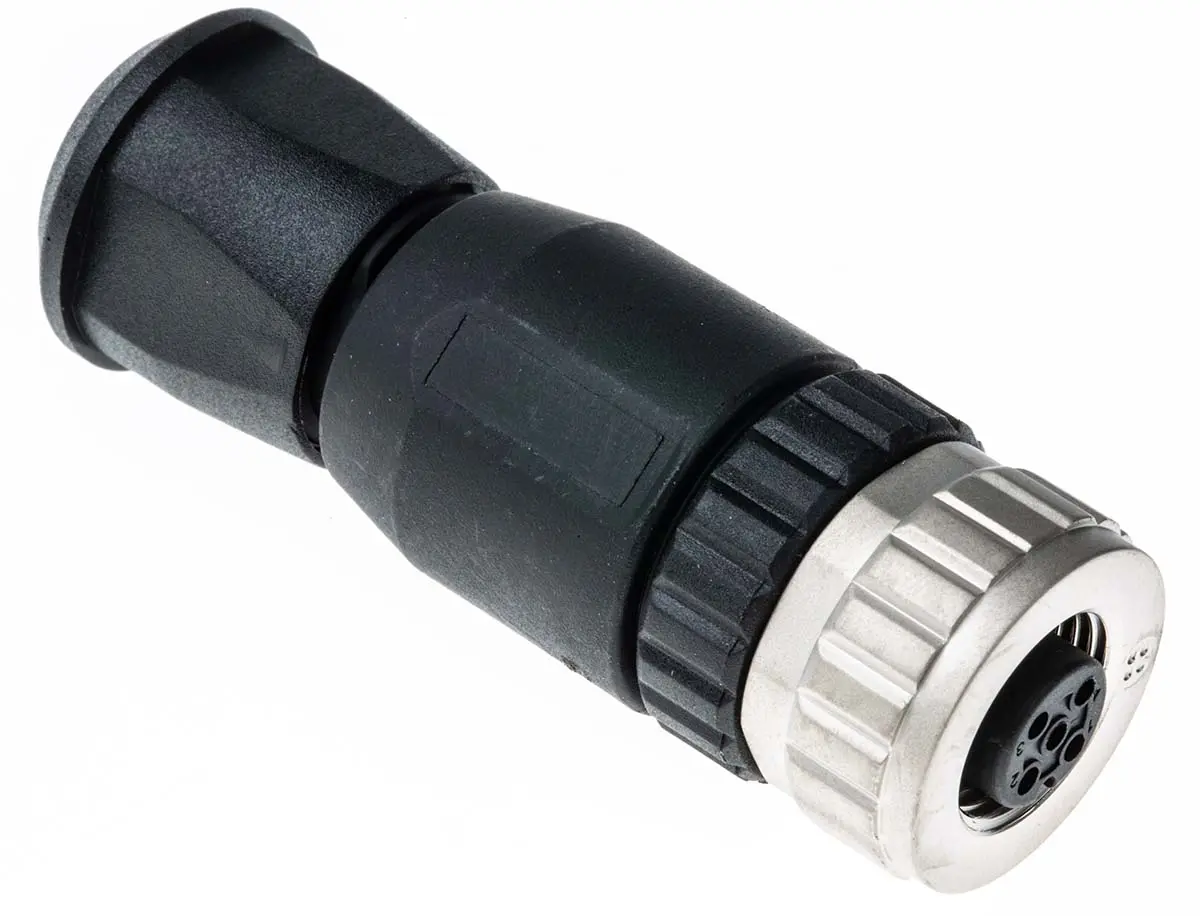 Produktfoto 1 von Murrelektronik Limited 7000 M12 Rundsteckverbinder Buchse 5-polig Stecker 4A Kabel IP67