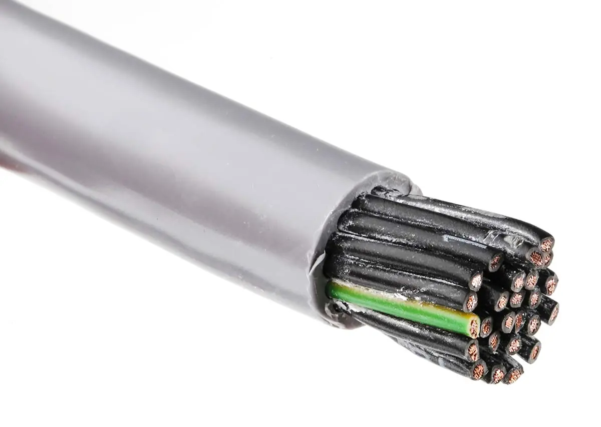 Produktfoto 1 von RS PRO YY Steuerkabel, 25-adrig 0.75 mm² 18 AWG Ungeschirmt Grau, 50 m, Polyvinylchlorid