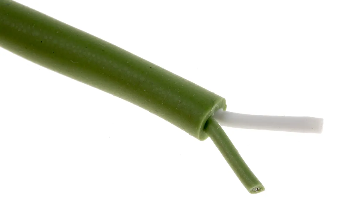 Produktfoto 1 von RS PRO Ungeschirmt 7/0,2mm Silikongummi-isoliert Thermoelement Kabel/Draht für Thermoelement Typ K, L. 25m, max. +200°C