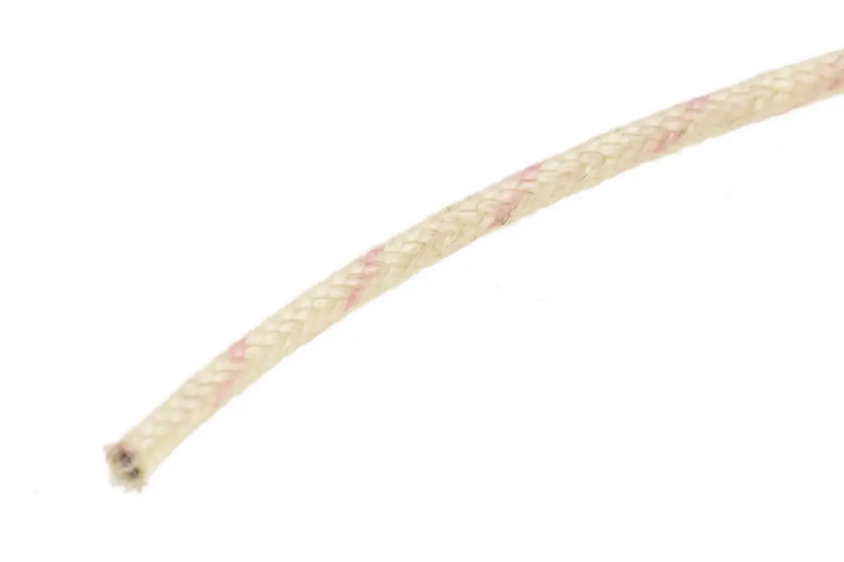 Produktfoto 1 von RS PRO Ungeschirmt 1/0.315mm Glasfaser-isoliert Thermoelement Kabel/Draht für Thermoelement Typ N, L. 25m, max. +350°C