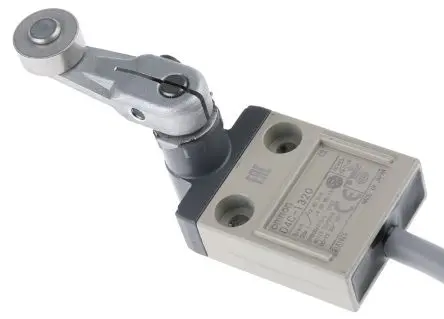 Produktfoto 1 von Omron D4C Endschalter, Rollenhebel, IP67, Metall 250V