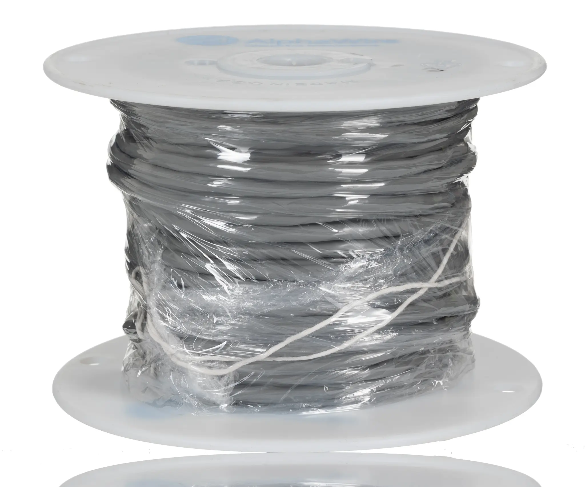 Produktfoto 1 von Alpha Wire Alpha Essentials Communication & Control Steuerkabel, 2-adrig 0.81mm² 18 AWG Grau Ungeschirmt, 30 m,