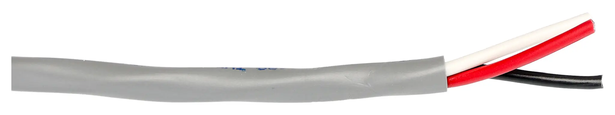 Alpha Wire Alpha Essentials Communication & Control Steuerkabel, 3-adrig 1.32mm² 16 AWG Grau Ungeschirmt, 30 m,