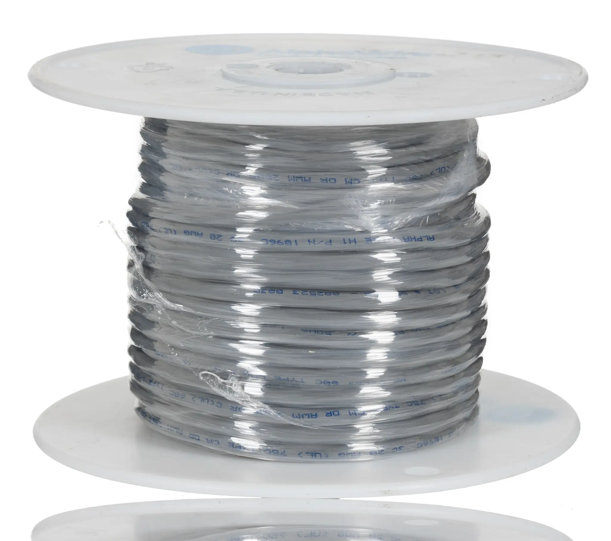 Produktfoto 1 von Alpha Wire Alpha Essentials Communication & Control Steuerkabel, 3-adrig 0.56mm² 20 AWG Grau Ungeschirmt, 30 m,