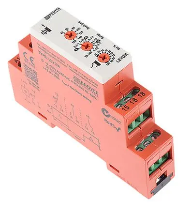 Produktfoto 1 von Broyce Control LEYD Zeitrelais, DIN-Hutschiene 230 V dc 12V ac, 230 V ac, 0.1 s to 100 h, 1 Kont. 1, 1-poliger