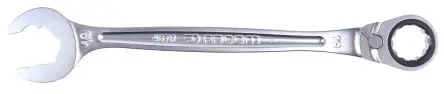 Facom Standard-Kombi-Ratschenschlüssel 19 mm, CrV-Stahl Schließer (NO), Länge 247mm