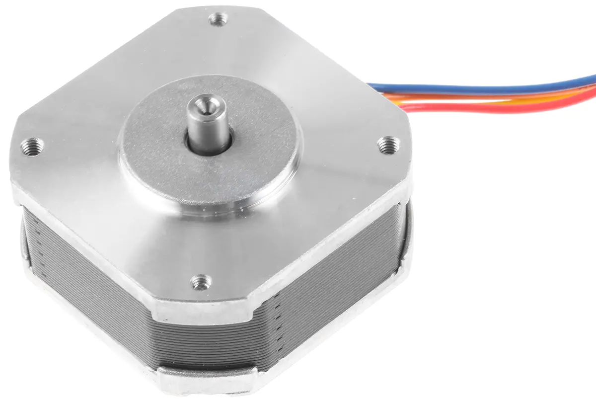 Produktfoto 1 von Sanyo Denki SS24 1.8 ° Schrittmotor 24 V / 1 A 18.6 mNm, 42 x 42 mm Wellen-Ø 5 mm