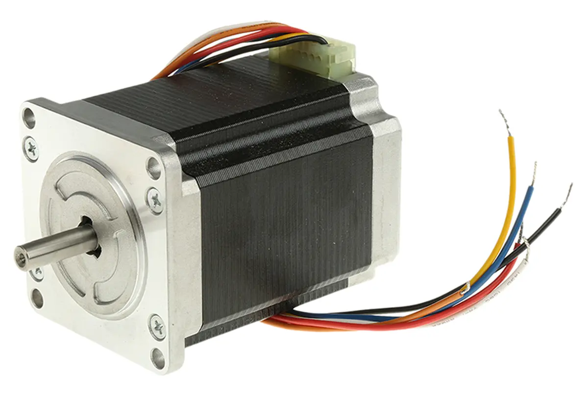 Produktfoto 1 von Sanyo Denki SANMOTION 103H7 Hybrid-Schrittmotor 1.8 ° Schrittmotor 24V / 3A 1.27Nm, 56 x 56 mm Wellen-Ø 6.35 mm