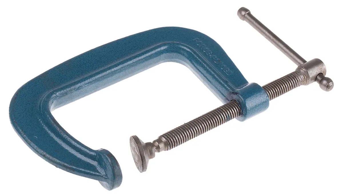 Produktfoto 1 von RS PRO Klemme, Federzwinge, 60 mm x 100 mm