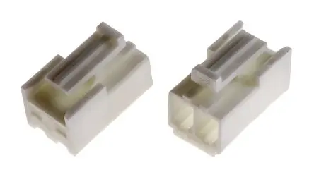 Produktfoto 1 von JST VHR Buchse Steckverbindergehäuse 3.96 mm, 2-polig / 1-reihig Gerade, Kabel für Trennbarer Crimp-Steckverbinder der