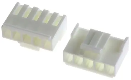 Produktfoto 1 von JST VHR Buchse Steckverbindergehäuse 3.96 mm, 5-polig / 1-reihig Gerade, Kabel für Trennbarer Crimp-Steckverbinder der