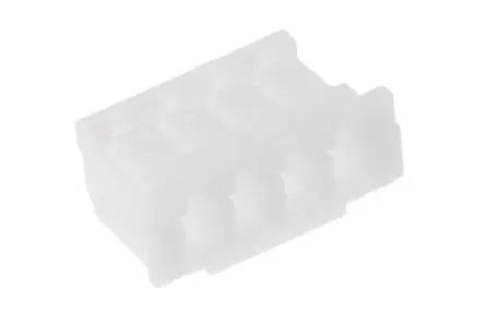 Produktfoto 1 von JST ZH Buchse Steckverbindergehäuse 1.5 mm, 4-polig / 1-reihig Gerade, Kabel für Trennbarer Crimp-Steckverbinder der
