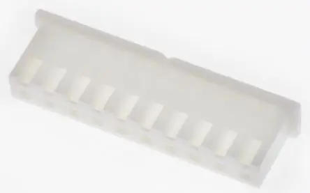 Produktfoto 1 von JST XHP Buchse Steckverbindergehäuse 2.5 mm, 10-polig / 1-reihig Gerade, Kabel für Trennbarer Crimp-Steckverbinder der