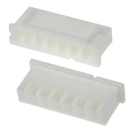 Produktfoto 1 von JST XHP Buchse Steckverbindergehäuse 2.5 mm, 7-polig / 1-reihig Gerade, Kabel für Trennbarer Crimp-Steckverbinder der