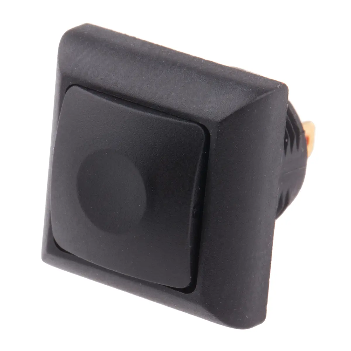 Produktfoto 1 von RS PRO Druckschalter Schwarz Ein-Aus Panel Ø 13.6 mm, SPST / 400mA 50 V dc 32 V ac, IP67