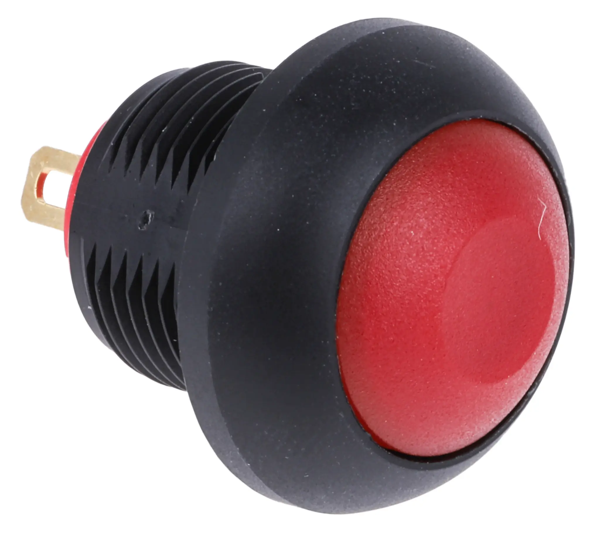 Produktfoto 1 von RS PRO PA Miniaturdruckschalter Rot Ein-Aus Panel Ø 13.6 mm, SPST / 400mA 50 V dc, IP67