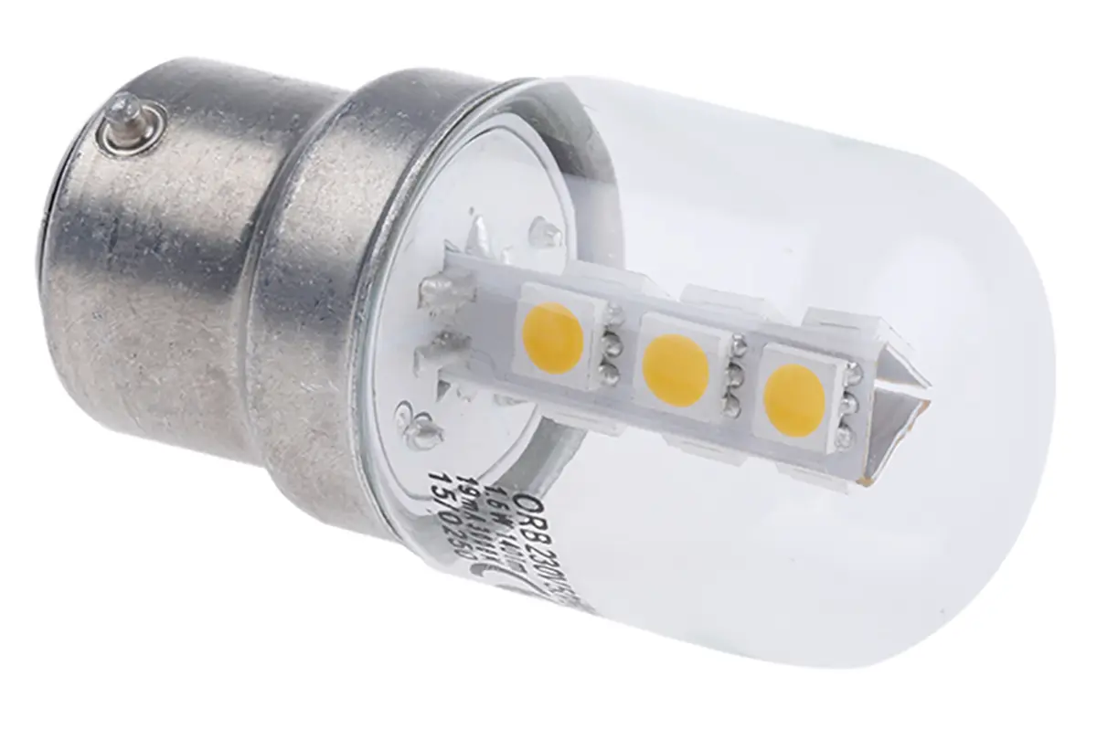 Produktfoto 1 von Orbitec Pear / Poirette LED-Zwerglampe LED-Zwerglampe Pygmy 2,5 W / 230V 250 lm B22 Sockel 3000K warmweiß