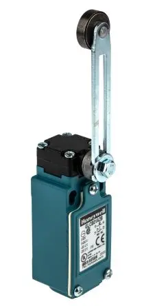 Produktfoto 1 von Honeywell GLC Endschalter, Verstellbarer Rollenhebel 1 Öffner/1 Schließer, IP66, Zinkdruckguss 240V ac 10A