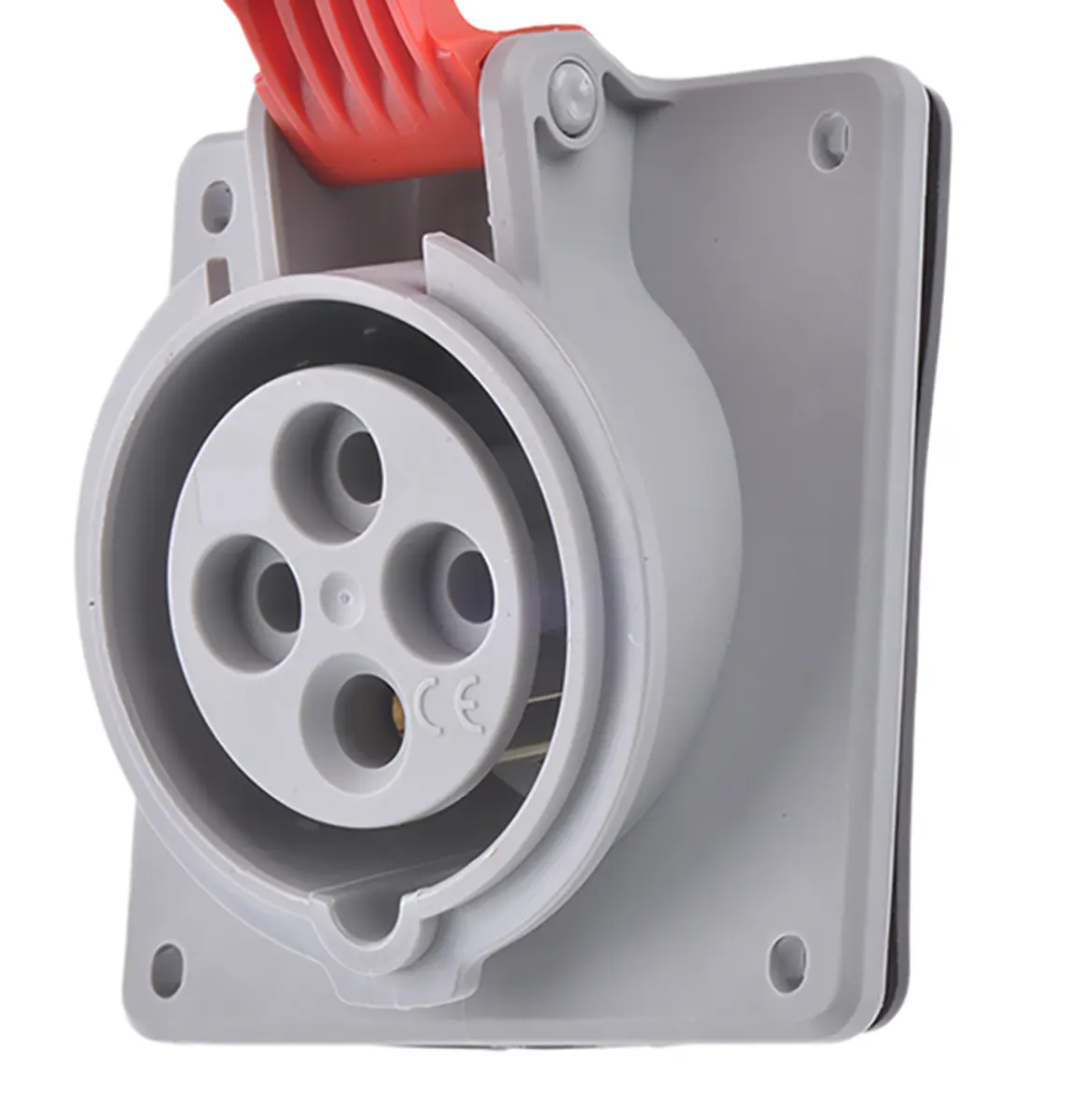Produktfoto 1 von Legrand P17 Tempra Pro Leistungssteckverbinder Rot, 415V / 16A, Panel IP44
