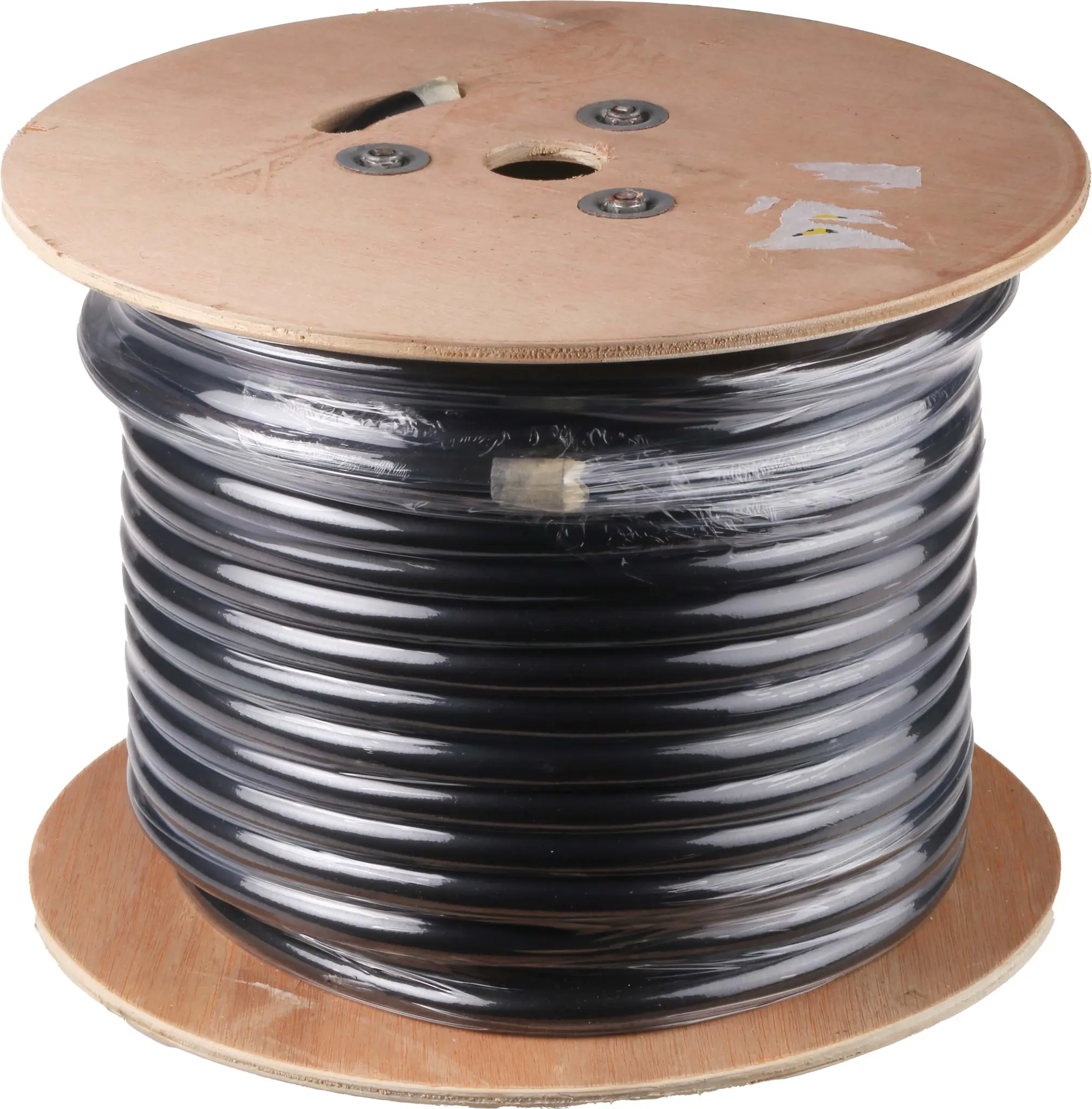 Produktfoto 1 von RS PRO H07RN-F Netzkabel, 5-adrig Schwarz /Ø 14.6 mm Außen-ø , 50 m 60 °C, 750 V ac, Ethylen-Propylen-Gummi