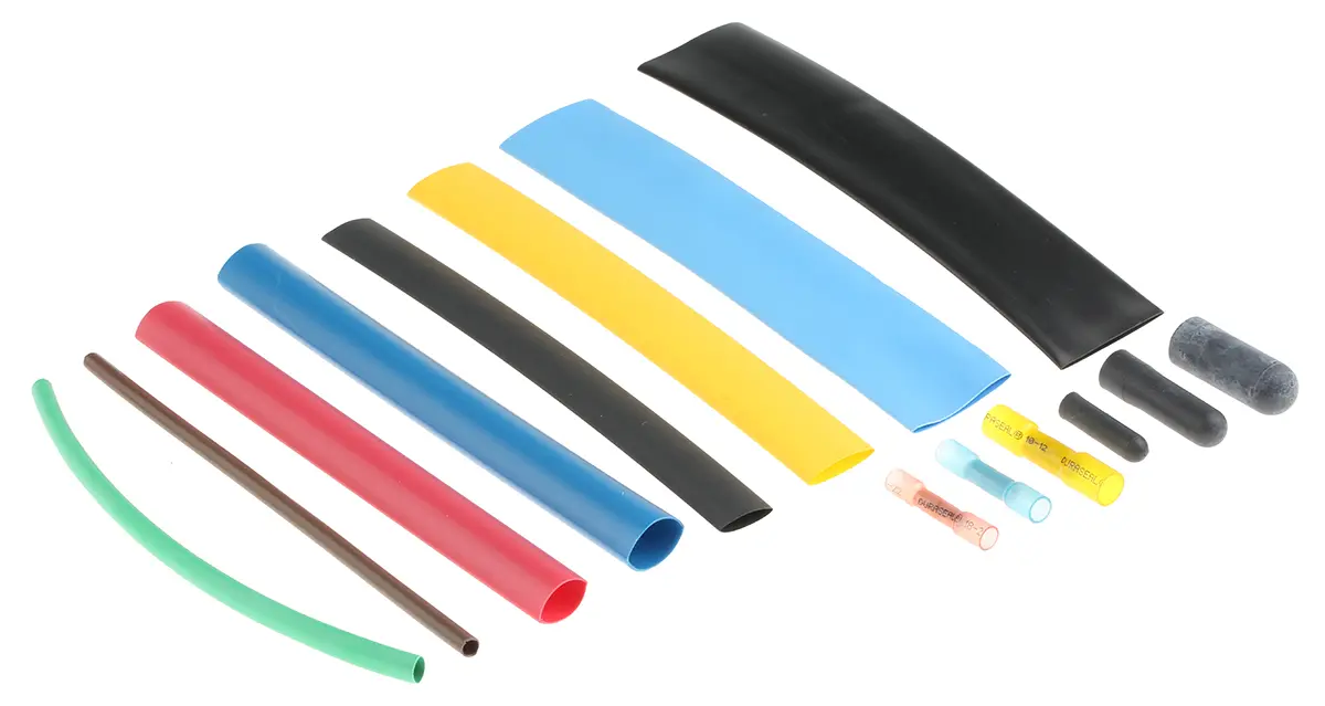 Produktfoto 1 von Alpha Wire FIT Shrink Tubing Wärmeschrumpfschlauch Schwarz