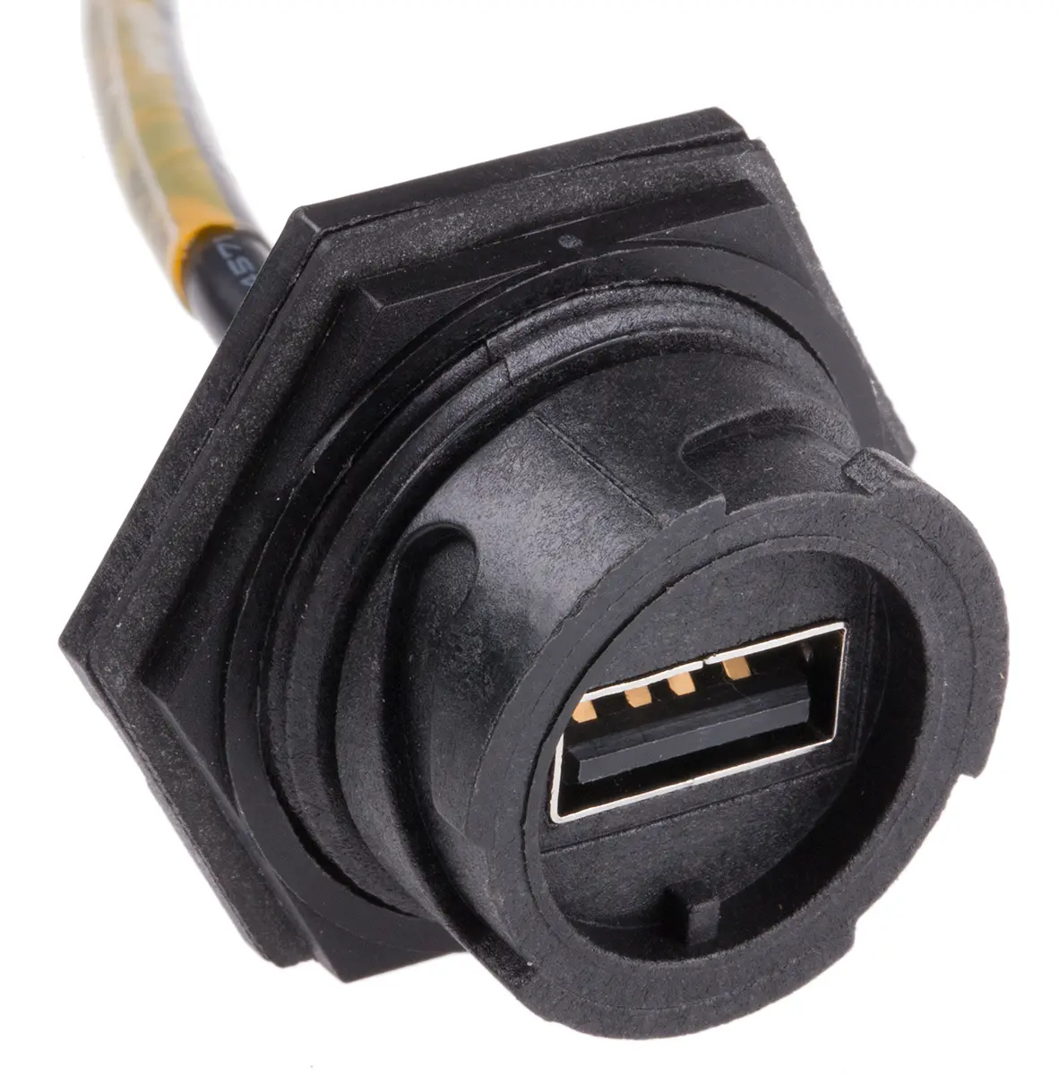 Produktfoto 1 von Molex USB-Kabel, USBA / USBA, 2m USB 2.0 Schwarz