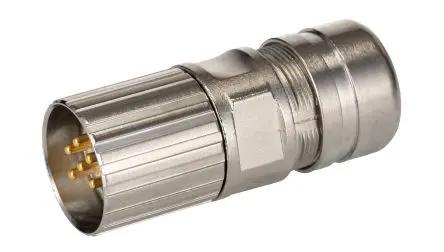 Produktfoto 1 von Phoenix Contact CA-6P M23 M23 Rundsteckverbinder Stecker 6-polig Stecker 20A Kabel IP67