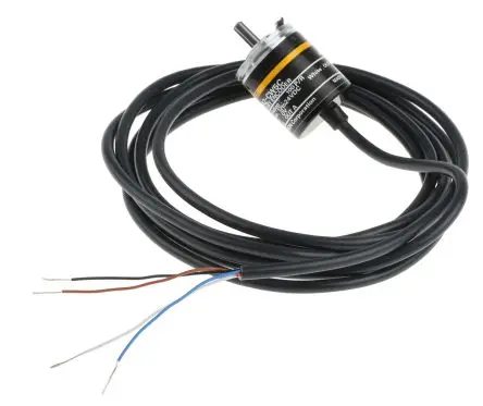 Produktfoto 1 von Omron E6A2 Inkrementalgeber Inkremental 100 Impulse/Umdrehung/U, 24V dc, 5000 U/min, NPN, offener Kollektor Fest mit Ø 4