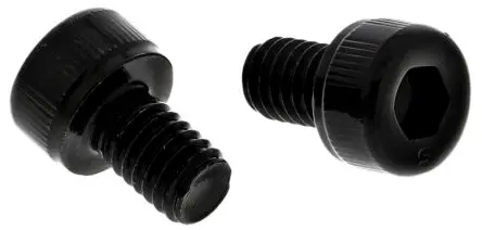 Produktfoto 1 von RS PRO Innensechskant Innensechskantschraube, Stahl Schwarz, M4, M4 6 mm