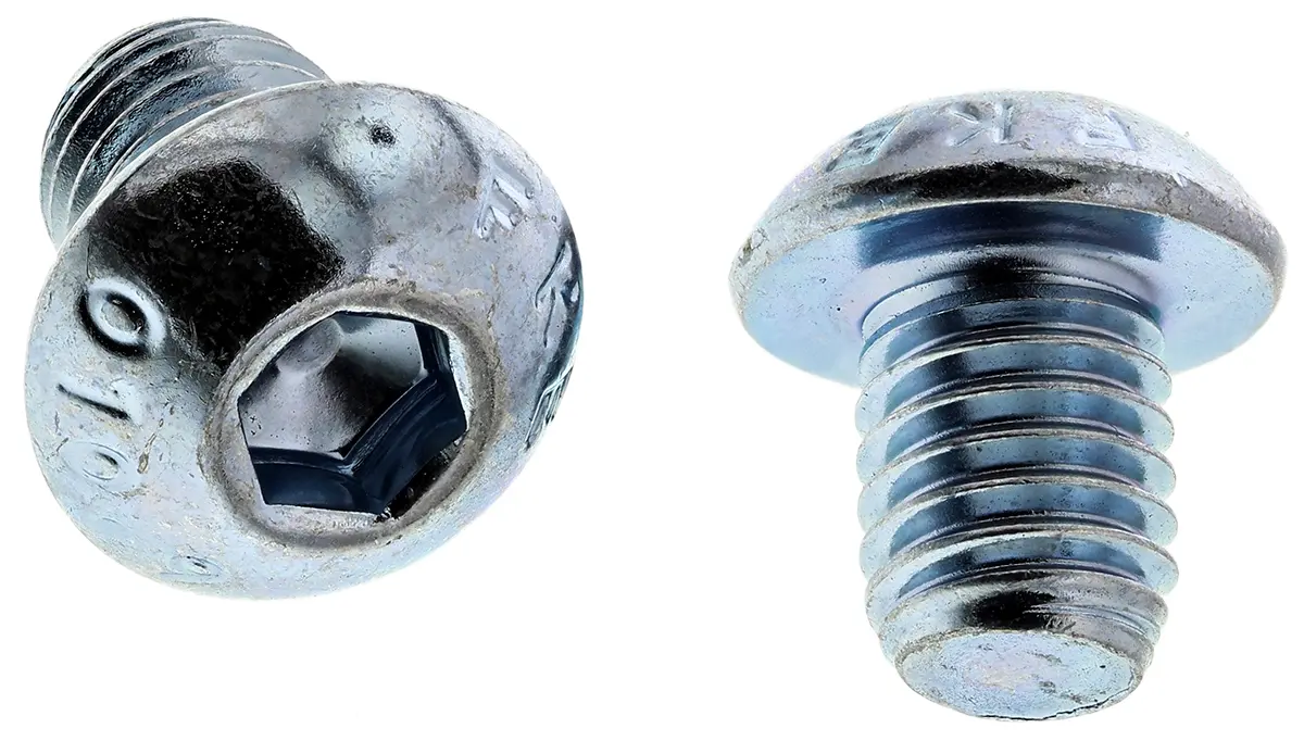 Produktfoto 1 von RS PRO Linsenkopf Innensechskantschraube, Stahl verzinkt, M8 x 1.25mm, 10mm
