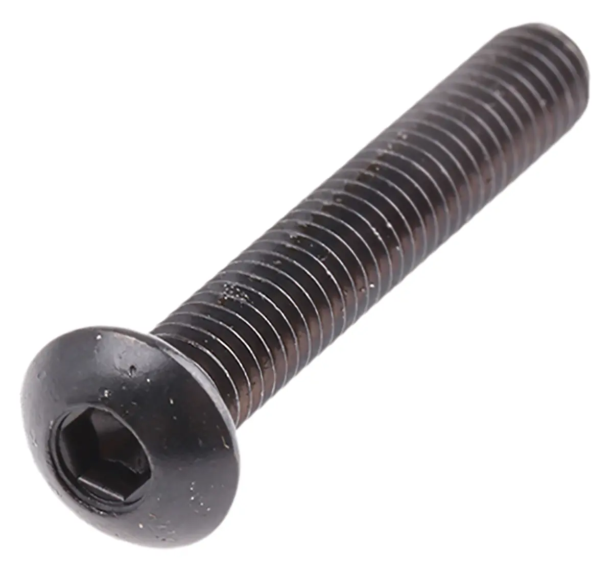 Produktfoto 1 von RS PRO Linsenkopf Innensechskantschraube, Stahl schwarz passiviert, M4 x 0.7mm, 25mm
