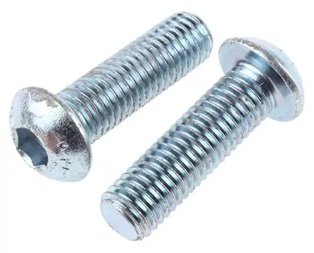 Produktfoto 1 von RS PRO Innensechskant Linsenkopf Innensechskantschraube, Stahl Glanzzink, M12, M12 40 mm