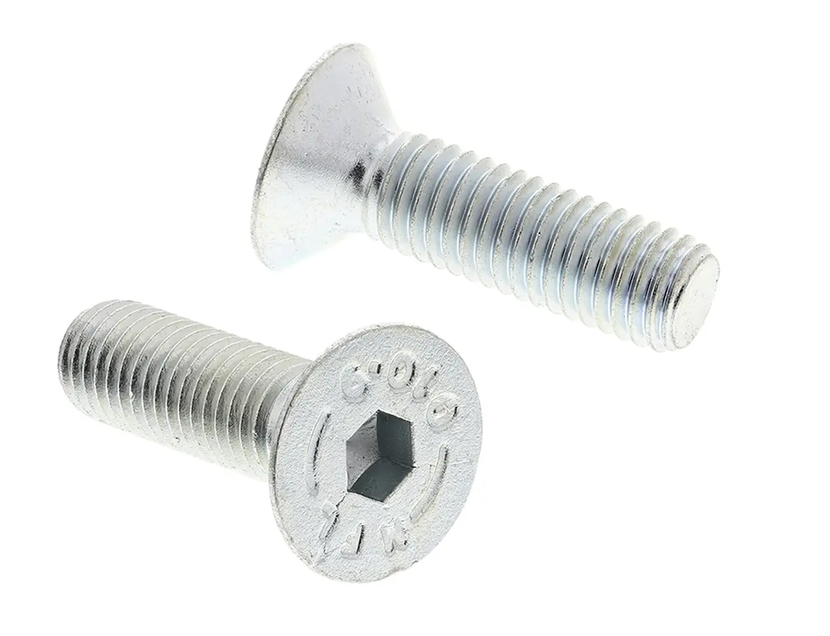 Produktfoto 1 von RS PRO Senkkopf Innensechskantschraube, Stahl verzinkt, M10 x 1.5mm, 35mm
