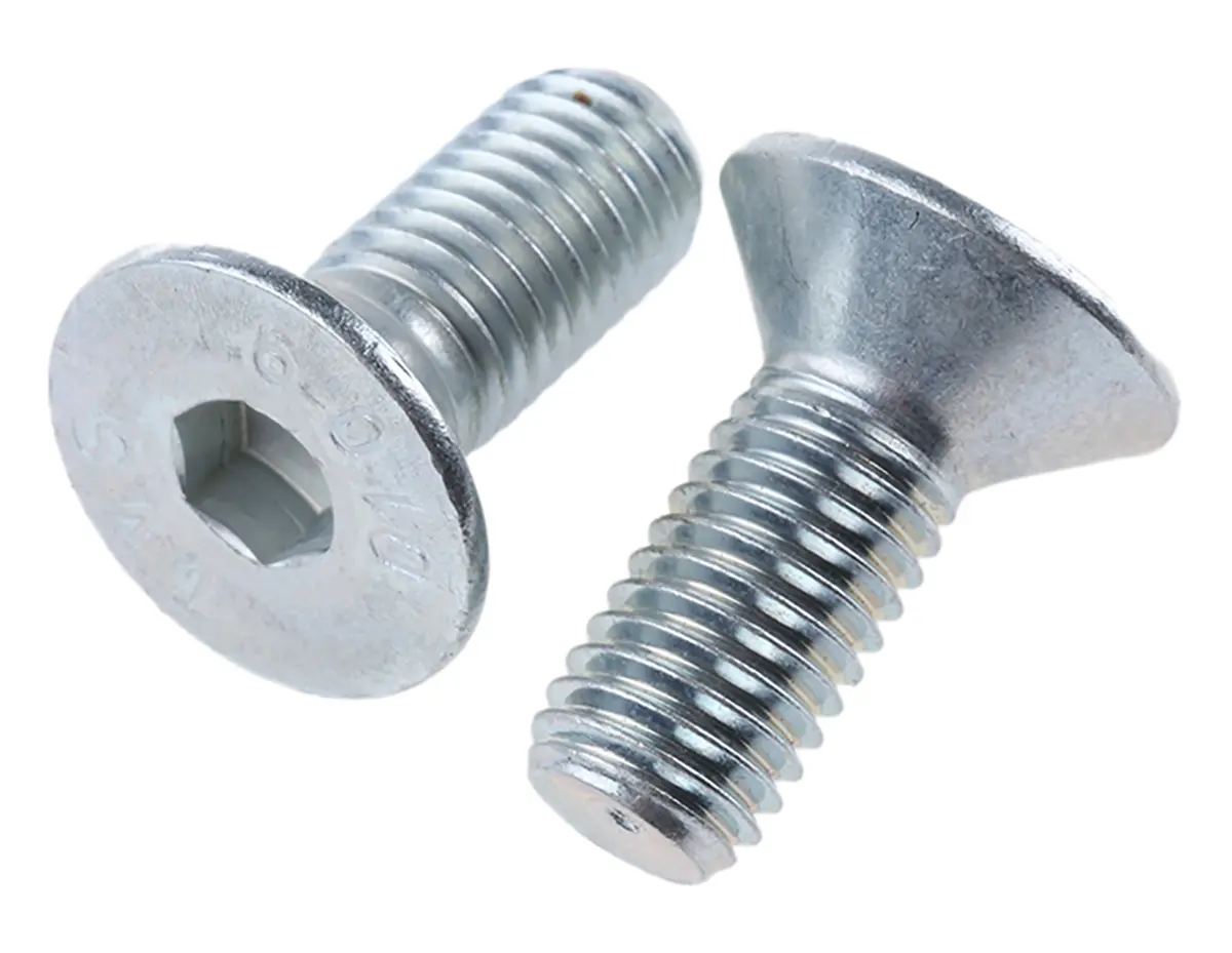 Produktfoto 1 von RS PRO Senkkopf Innensechskantschraube, Stahl verzinkt, M12 x 1.75mm, 30mm