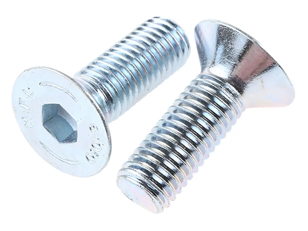 Produktfoto 1 von RS PRO Senkkopf Innensechskantschraube, Stahl verzinkt, M12 x 1.75mm, 35mm