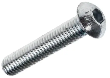 Produktfoto 1 von RS PRO Innensechskant Linsenkopf Innensechskantschraube, Stahl Glanzzink, M8, M8 40 mm