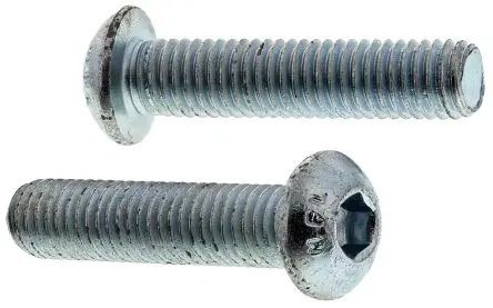 Produktfoto 1 von RS PRO Innensechskant Linsenkopf Innensechskantschraube, Stahl Glanzzink, M8, M8 35 mm