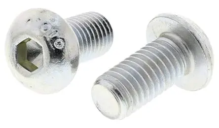 Produktfoto 1 von RS PRO Innensechskant Linsenkopf Innensechskantschraube, Stahl Glanzzink, M10, M10 20 mm
