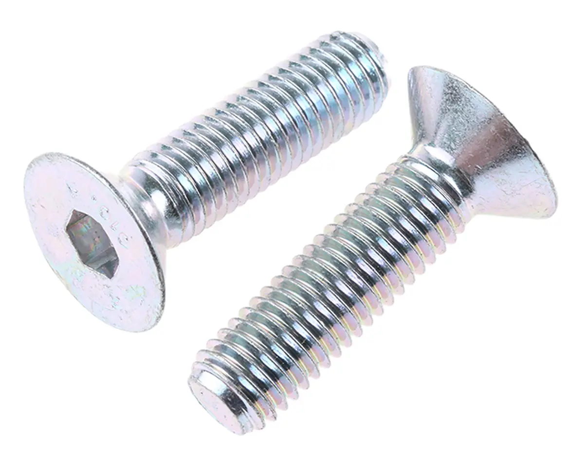 Produktfoto 1 von RS PRO Senkkopf Innensechskantschraube, Stahl verzinkt, M12 x 1.75mm, 45mm