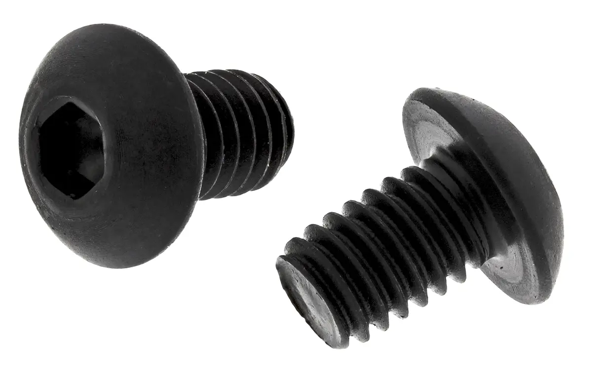 Produktfoto 1 von RS PRO Linsenkopf Innensechskantschraube, Stahl schwarz passiviert, M4 x 0.7mm, 6mm