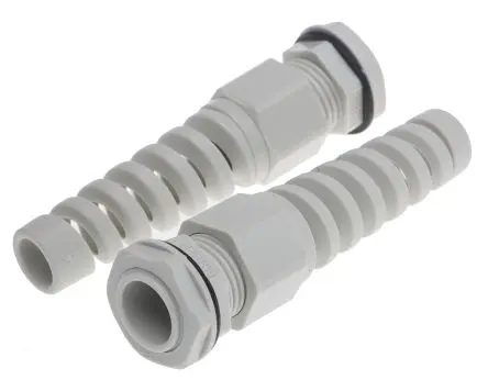 Produktfoto 1 von RS PRO Kabelverschraubung, PG11 Nylon 6.6 Grau 5 mm/ 10 mm, IP68